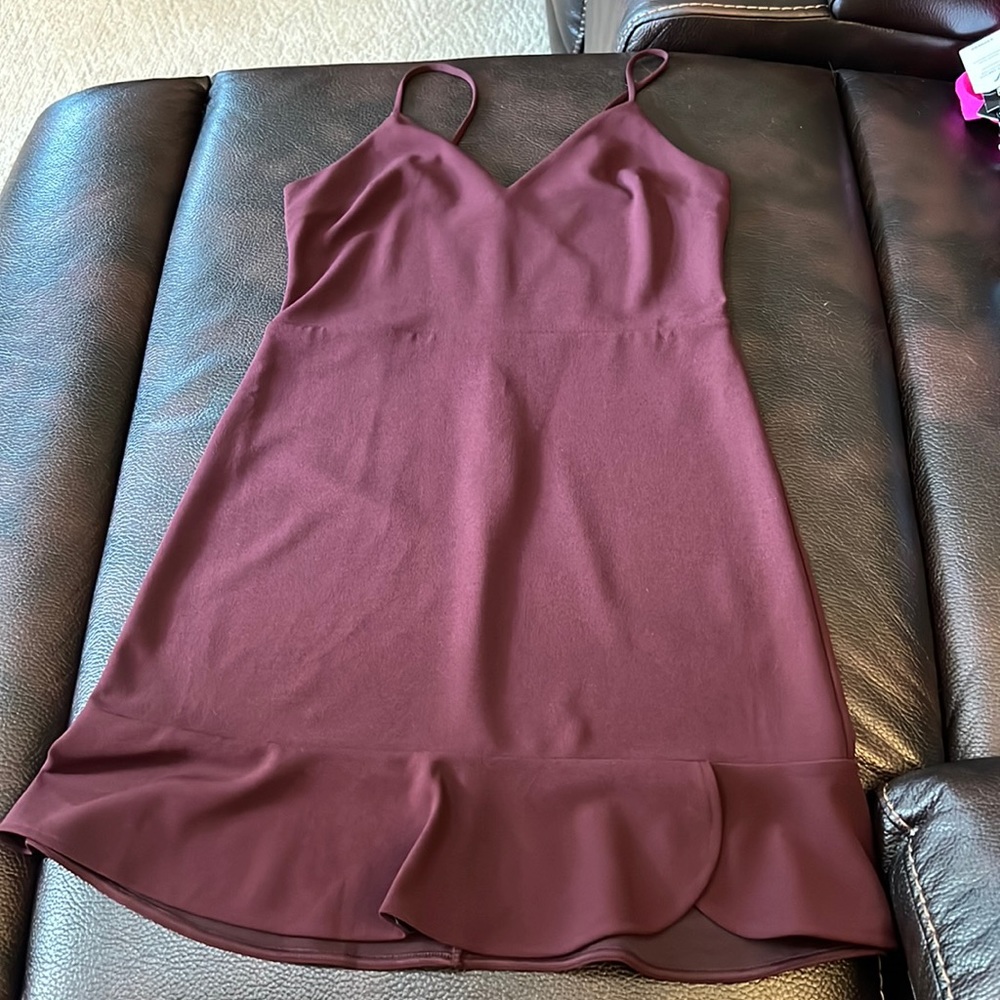 Express Dress-size Medium. Maroon/wine red colored